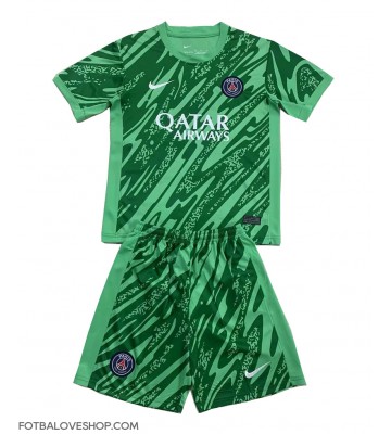 Paris Saint-Germain Brankářské Dětské Domácí Dres 2024-25 Krátký Rukáv (+ trenýrky)